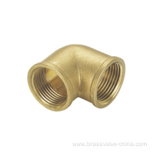 Brass 90 degree female elbow